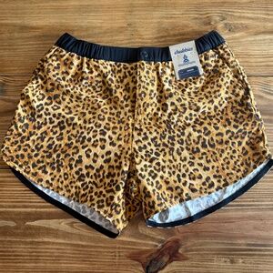 NWT Chubbies Cheetah Print Bungalow Trunks - Size M